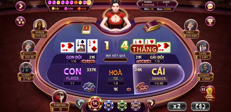 Baccarat Trực Tuyến SunWin Đẳng Cấp Thách Thức Mọi Cao Thủ Cá Cược